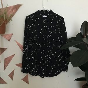 Equipment star print shirt